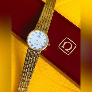 Authentic GOLD PLATED OMEGA ladies watch 🔥🔥🔥🔥🔥